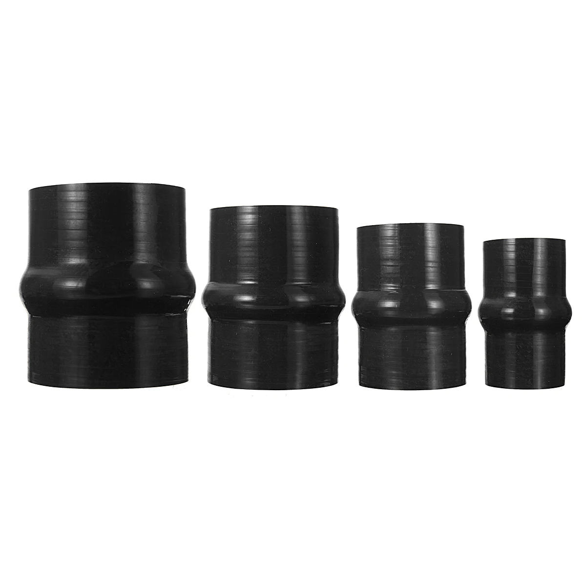 

Straight Reducer Silicone Vacuum Hump Hose Coupler Joiner Tube Pipe Connector Air Water Coolant Radiator Rubber