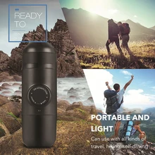 Semi Automatic Italian Portable Espresso Machine 70Ml Mini Espresso Professional Coffee Machine Outdoor Travel Coffee Maker Semi Automatic Italian Portable Espresso Machine 70Ml Mini Espresso Professional Coffee Machine Outdoor Travel Coffee Maker