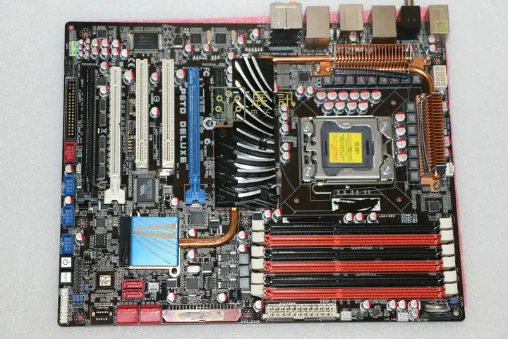 Оригинальная материнская плата для ASUS P6TD Deluxe DDR3 LGA 1366 24 ГБ USB 2 0 SATA3 X58 Настольная