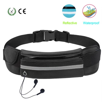 

Men & Women Outdoor Running Waist Bag Waterproof Mobile Phone Pocket Holder Jogging Belt Belly Bag Gym Fitness Bag