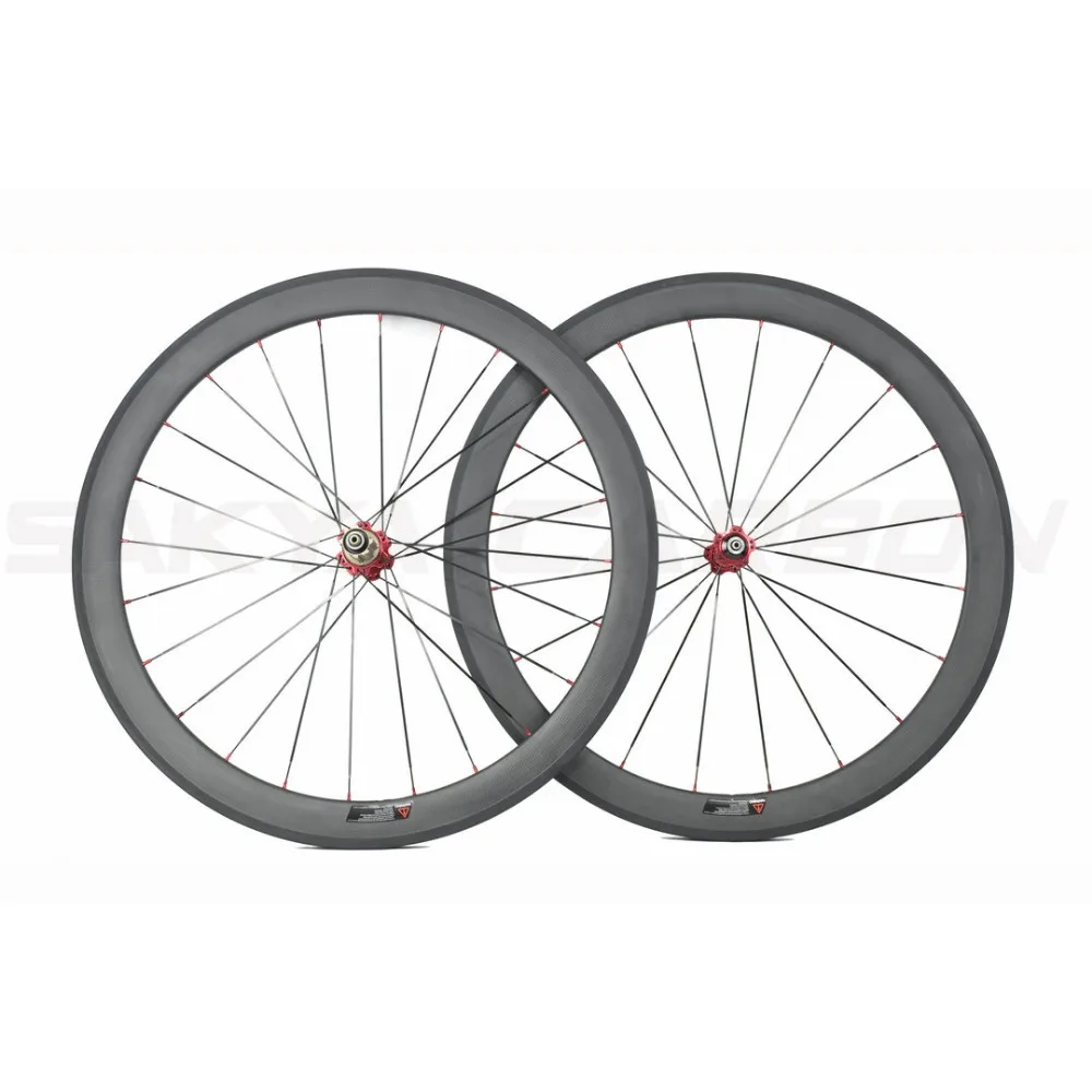 Top Road bike full carbon wheels 50mm clincher wheels 50mm tubular wheels 20.5mm 23mm 25mm wide with NOVATEC A271SB F372SB hub 3