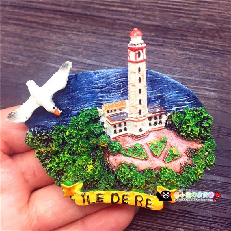 

BABELEMI Iceland Fridge Magnets Souvenirs 3D Resin Handmade Refrigerator Message Board Stickers Home Decoration