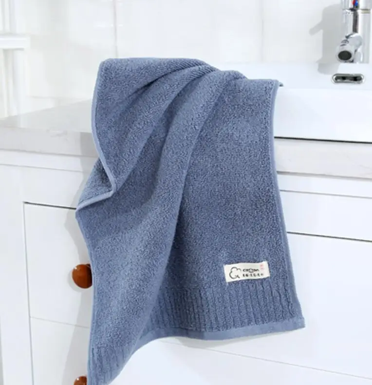 LREA 1 шт. модное чистое и свежее стильное банное полотенце хлопок материал мягкий и удобный защищает вашу кожу 70x140 см - Цвет: blue