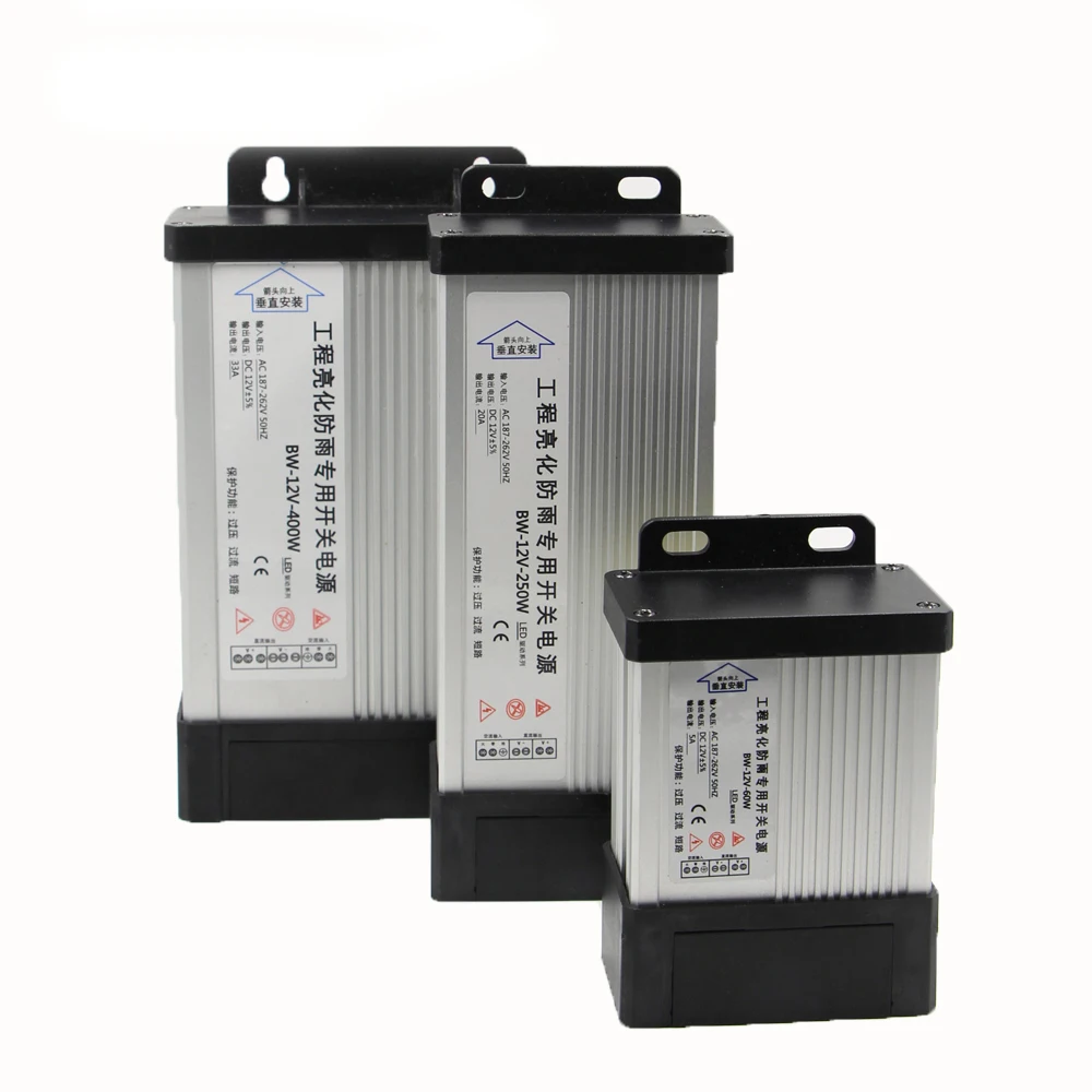 AC190-240V DC 12V 24V настенный подвесной светодиодный драйвер освещения Трансформаторы