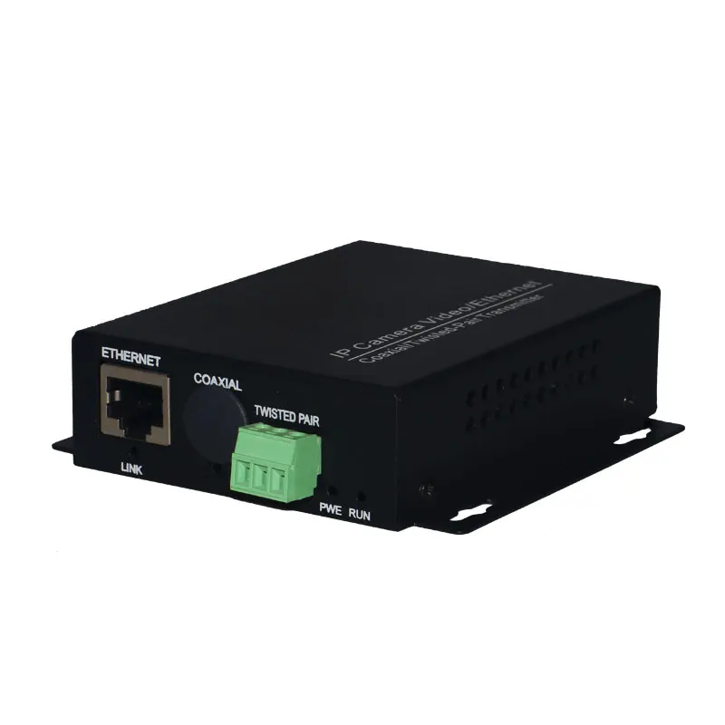 

Ethernet Extender over twisted pair converter 2KM for IP cameras IP video transmitter over twisted pair