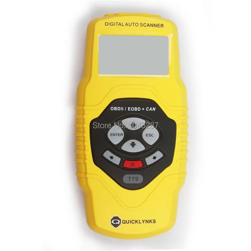 

Highend Diagnostic Scan Tool OBDII Auto Scanner T79 (Yellow Multilingual Updatable) One Year Warranty