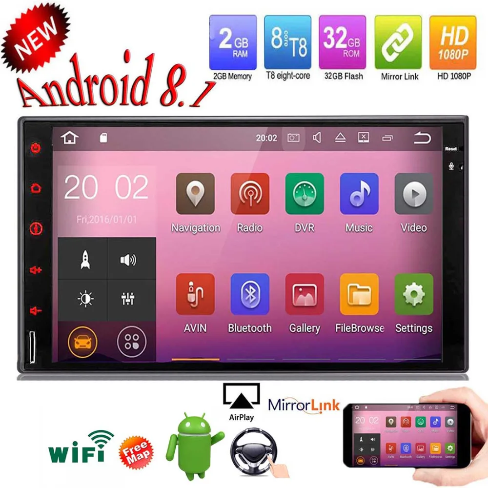 Best Octa Core In Dash Car AM FM Radio 1080P Video Player Navigation System with 7 Inch LCD Touch Screen Bluetooth WiFi GPS Dual 0 Best Octa Core In Dash Car AM FM Radio 1080P Video Player Navigation System with 7 Inch LCD Touch Screen Bluetooth WiFi GPS Dual 0