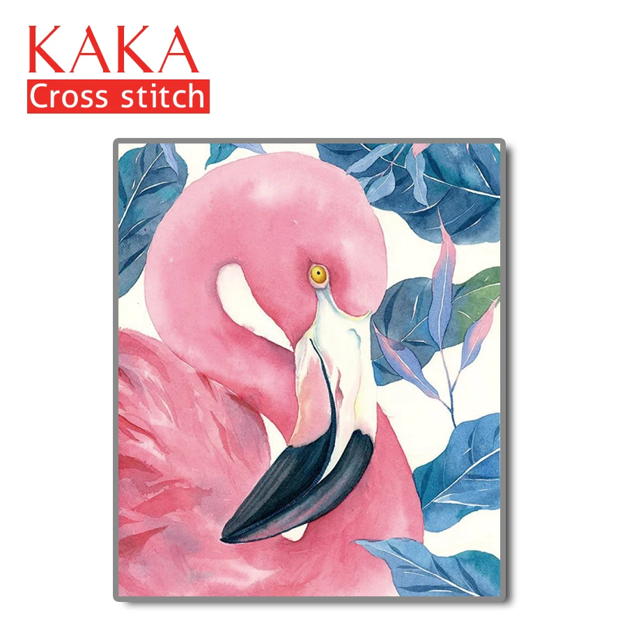 

Cross stitch kits,Embroidery needlework sets with printed pattern,11CT canvas for Home Decor Painting,Animals Full NCKA007