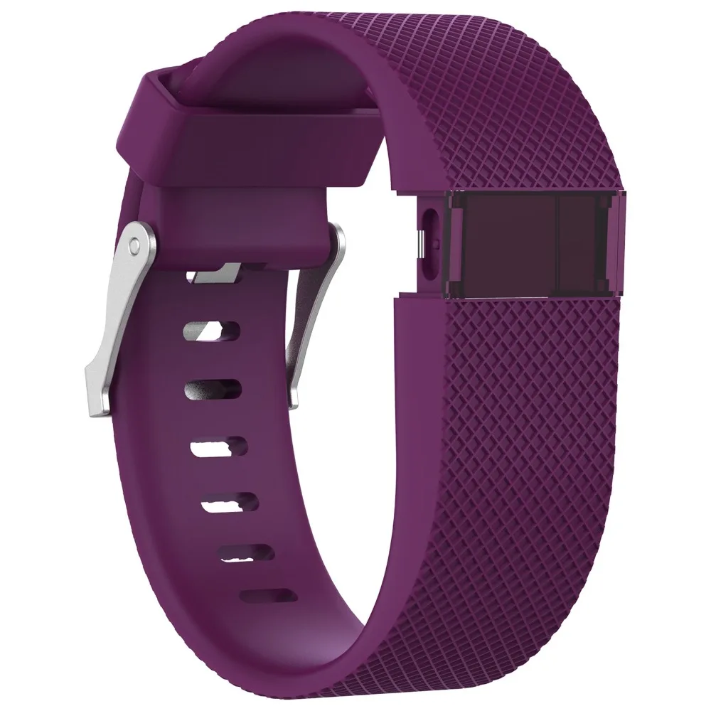 15 цветов замена запястье ремешок для Fitbit Charge HR Ремешки для наручных часов беспроводной трекер активности металлической пряжкой