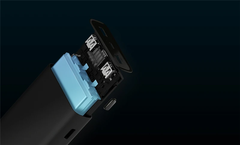 Xiao mi power Bank, 20000 мА/ч, быстрая зарядка, двойной USB mi, внешний аккумулятор 20000, Bank3 для умной автоматизации, комплект