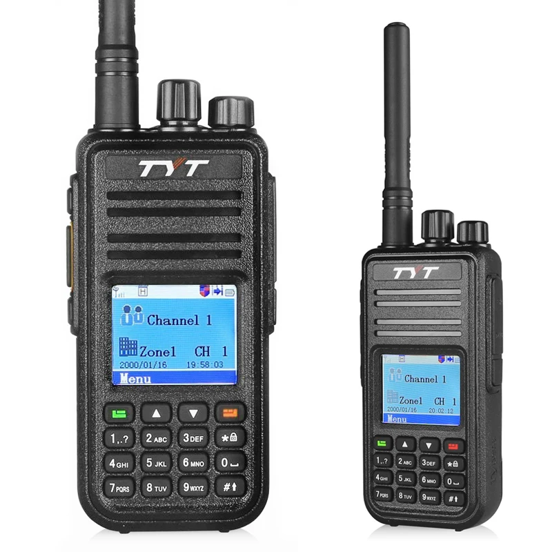 TYT MD-380 Walkie Talkie UHF 400-480MHz DMR цифровое радио 1000 каналов Comunicador Walkie Talkie md 380