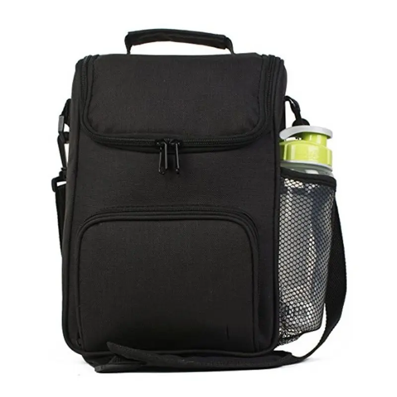 Bolsa de Almoço Lancheira para Trabalho Feminino com Alça Isolado Adulto Masculino Ajustável
