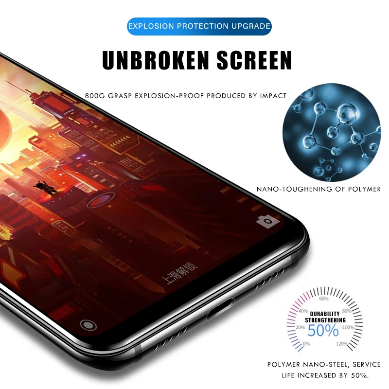 9D Full Cover Tempered Glass For Xiaomi mi 9 SE A1 5X 6X Glass Screen Protector Protective Film For Xiaomi mi 8 A2 6X lite Glass