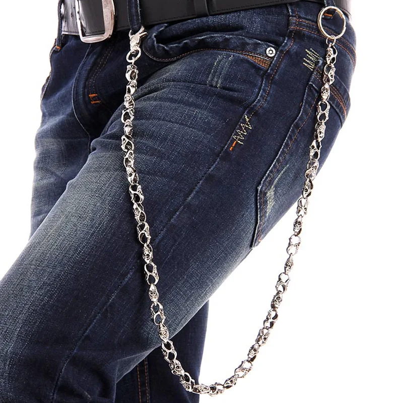 Buy Hip Hop Male PUNK Rock Waist Chain Men Cool