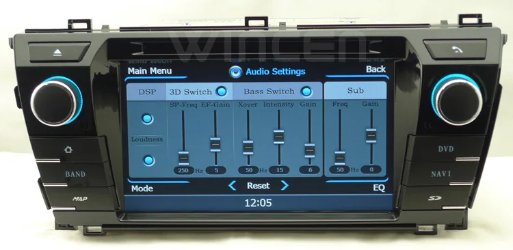 Discount S100 A8 Dual Core 1080P Car DVD GPS Player for Toyota Corolla  2013 on with canbus Support Steering Wheel Control TMC TPMS(opt) 5