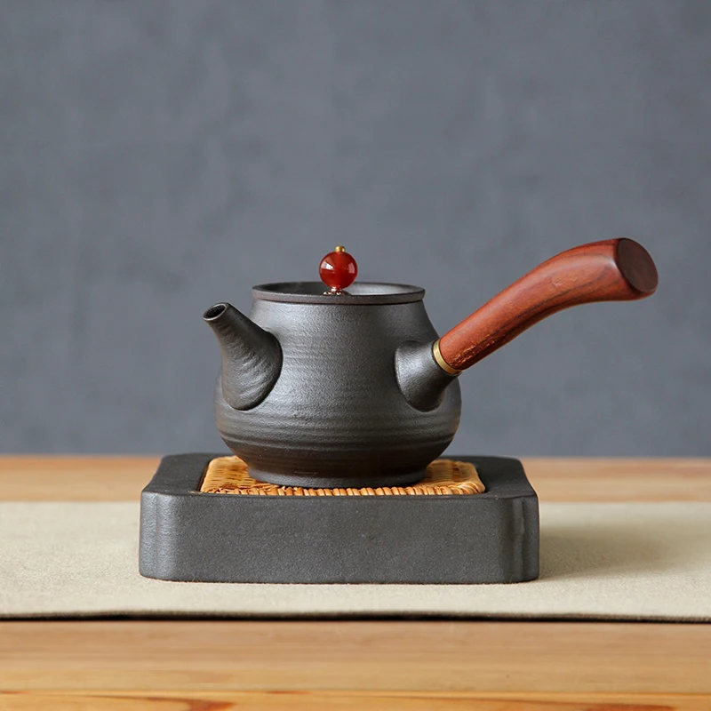 LUWU-Handmade Ceramic Teapot Kettle, Tea Cup, Porcelain Tea Set, Drinkware
