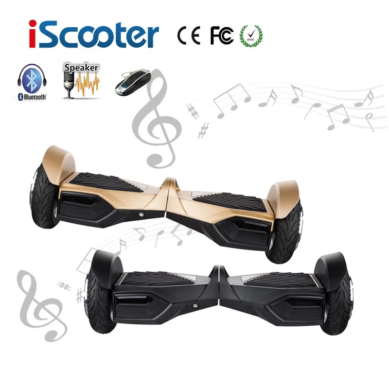 

iScooter UL2272 Hoverboard 2 Wheel 10 inch Electric Skateboard Smart Balance Bluetooth Scooter Standing Roller Hover Board