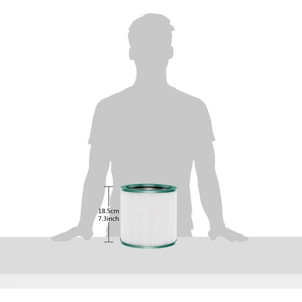 Очиститель воздуха фильтр для dyson башенный очиститель для Tp02 и Tp03 моделей. Сравните с Частью #968126-03. (Упаковка из 2)