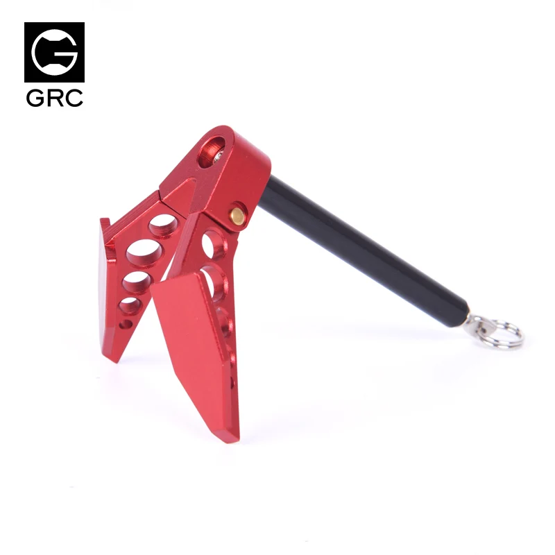 

Metal Foldable Winch Anchor Strong Compact Ground Anchor For 1/10 RC Climbing Car Truck D90 SCX10 WRAITH CC01 RC4WD F350 NEW