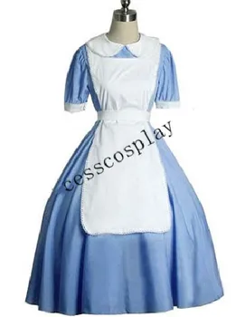 

Alice In Wonderland Costume Maid Cosplay Outfit For Adults and Girls