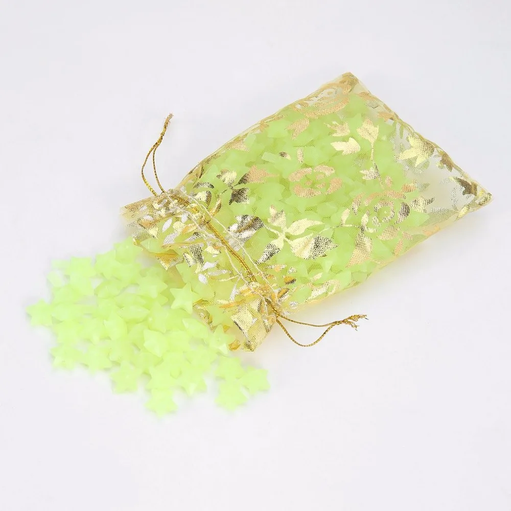 Ceiling Glow Sticker For Kids 100pcs Set Wall Dark Stars Wall