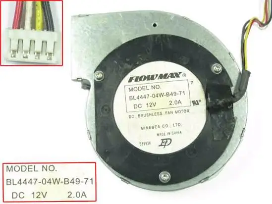

Φ DC 12V 2.0A 120x120x25 мм 4-проводной вентилятор охлаждения сервера