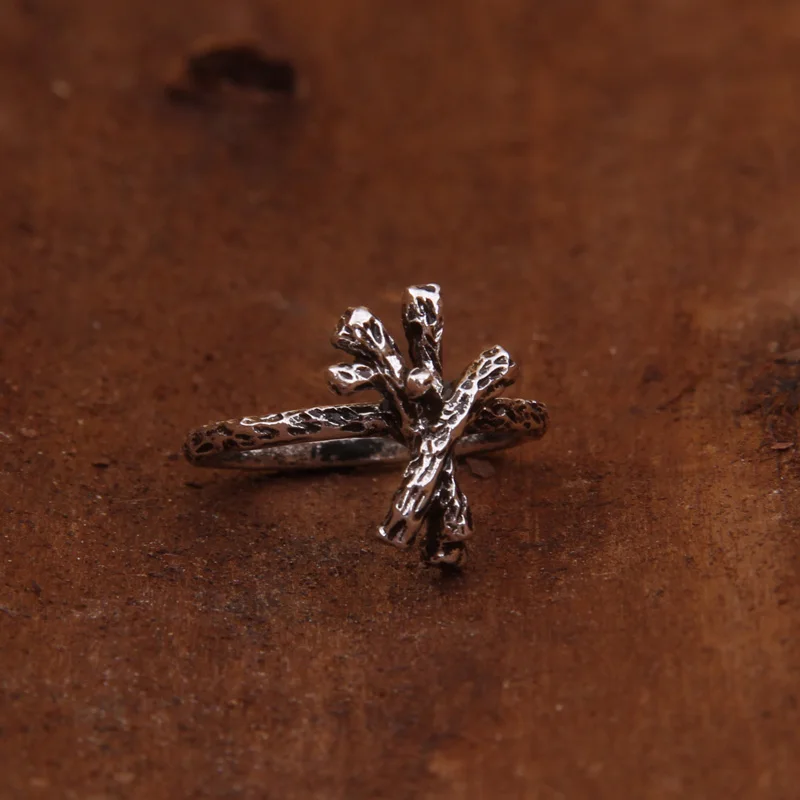 Dropshipping New Style Branch viking Norse Rune Rings Fashion Jewelry