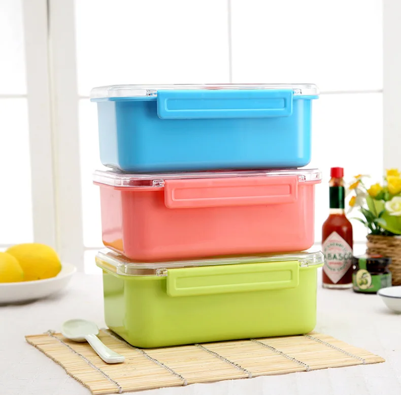 1PC Microwave Bento Lunch Box Ecofriendly Outdoor Portable Microwave