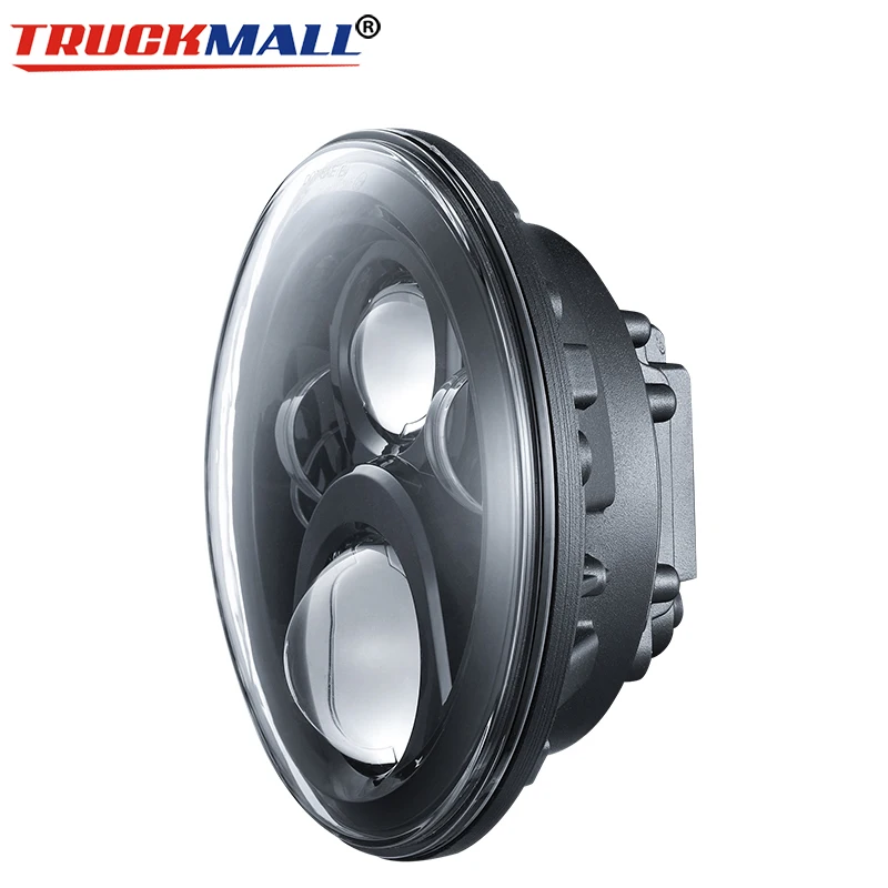 Мотоцикл 7 дюймов DOT EMARK LED 12V 24V фара с Hi/Lo луч фары замена для мотоцикла| |