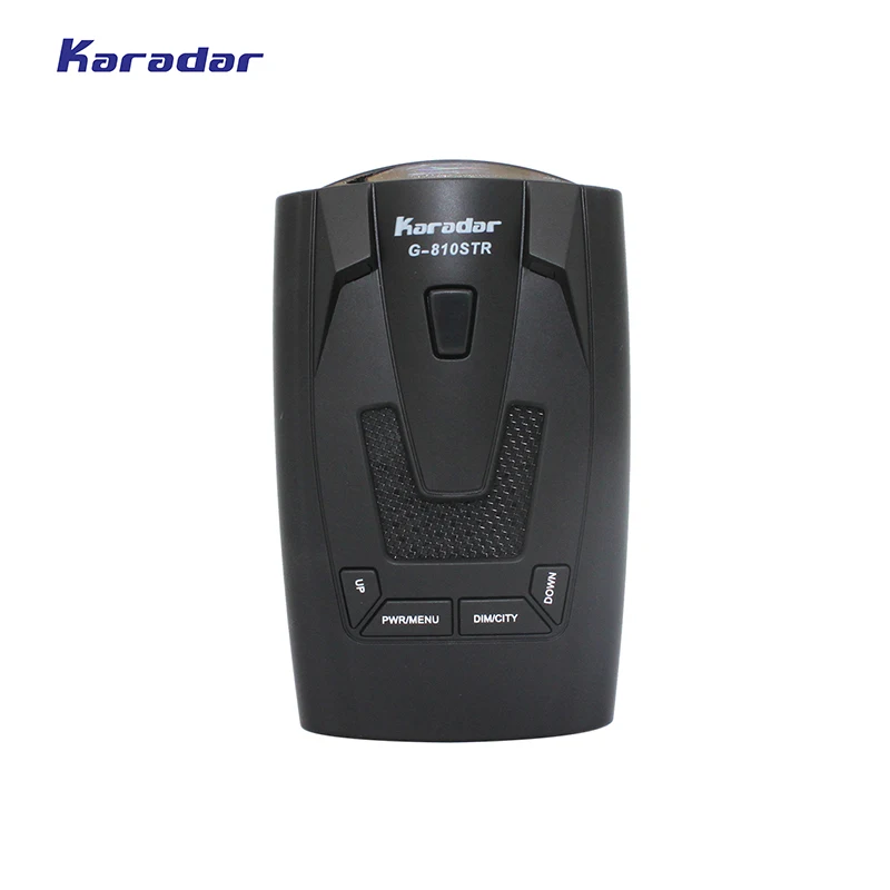 Автомобильный антирадар karadar G810STR 2 в 1 с GPS датчиком скорости для России 360