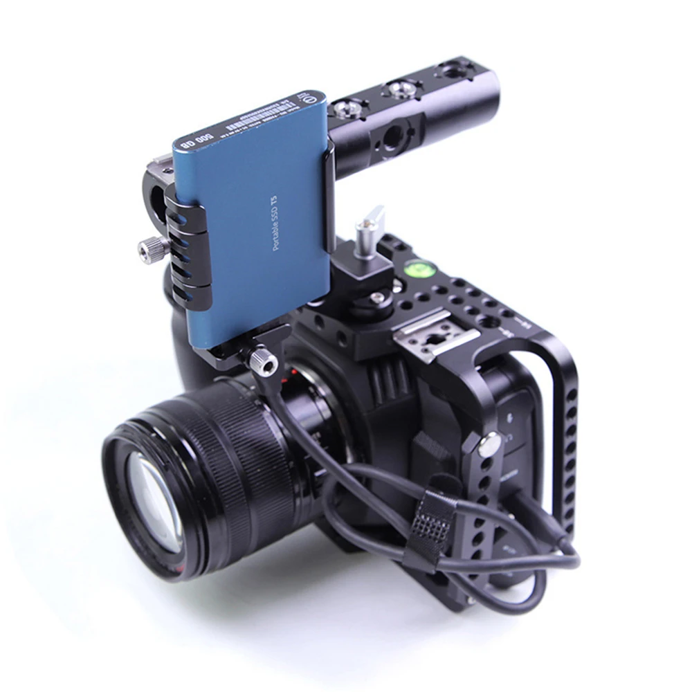 Зажим SSD для Samsung T5 аксессуары камеры BMPCC 4K Z Cam E2 держатель фиксации фотокабеля