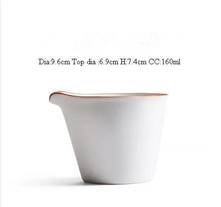 TANGPIN белый керамический чайный кувшин чахай Китайский кунг-фу аксессуары для чая - Цвет: Style A