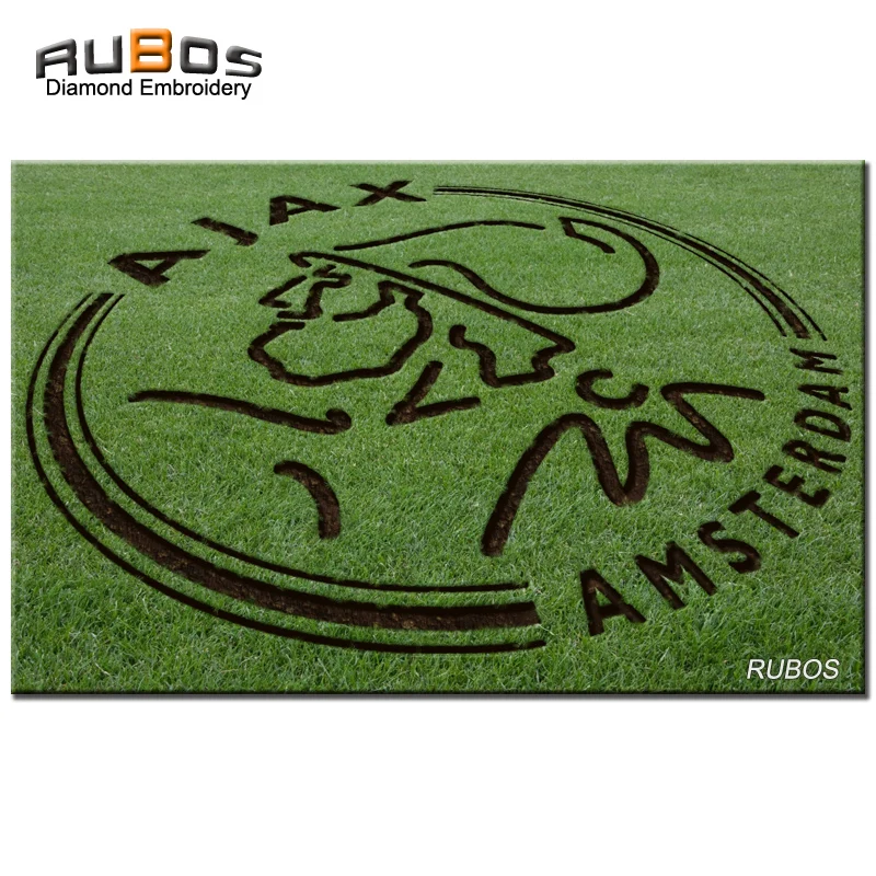 RUBOS AJAX футбольная Алмазная картина полностью квадратная или круглая 5D Diy вышивка