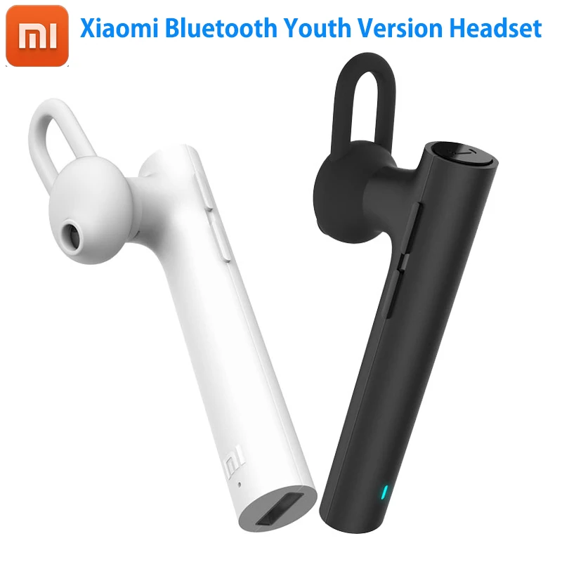 

Brands Original Xiaomi Bluetooth Headset Youth Version Wireless Earphone Handfree HD Calling 6.5g 3 Size Buds 3 Buttons Mic