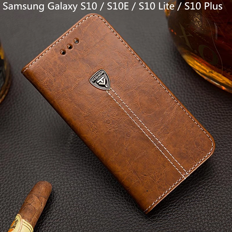 Effle для samsung Galaxy S10 чехол Lite S10E Чехол-книжка из искусственной кожи чехол-накладка