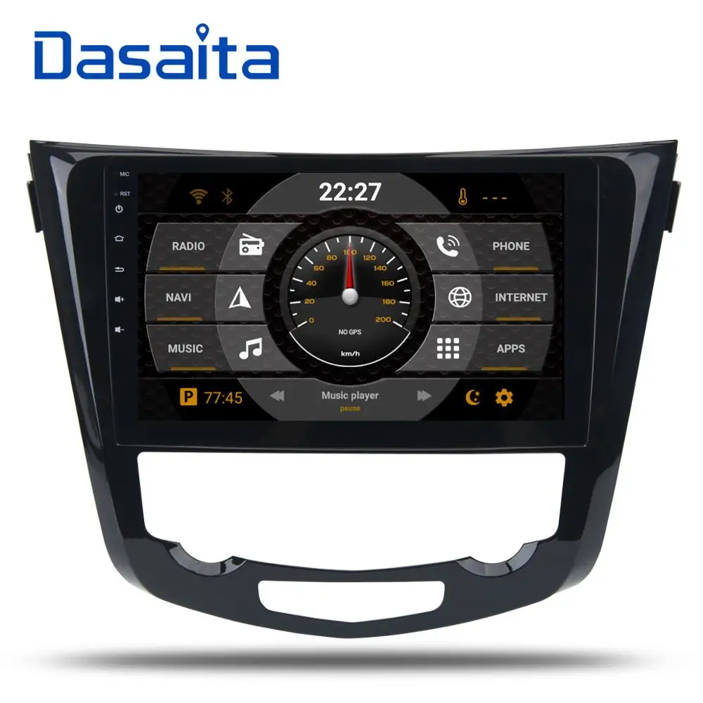 

10.2" Android 8.0 Car GPS Radio Player for Nissan X-Trail Qashqail 2014 -2017 with Octa Core 4GB+32GB Stereo Multimedia