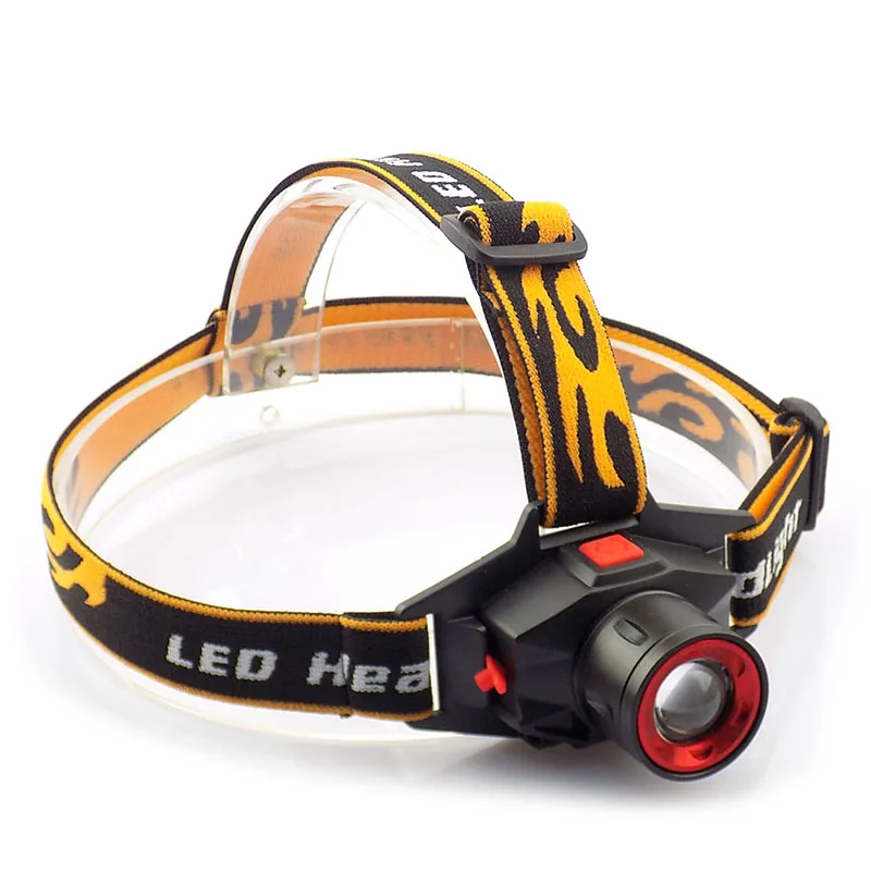 Powerful Zoom focus Q5 LED Headlamp Head Light Torch Flashlight Outdoor Sports 
