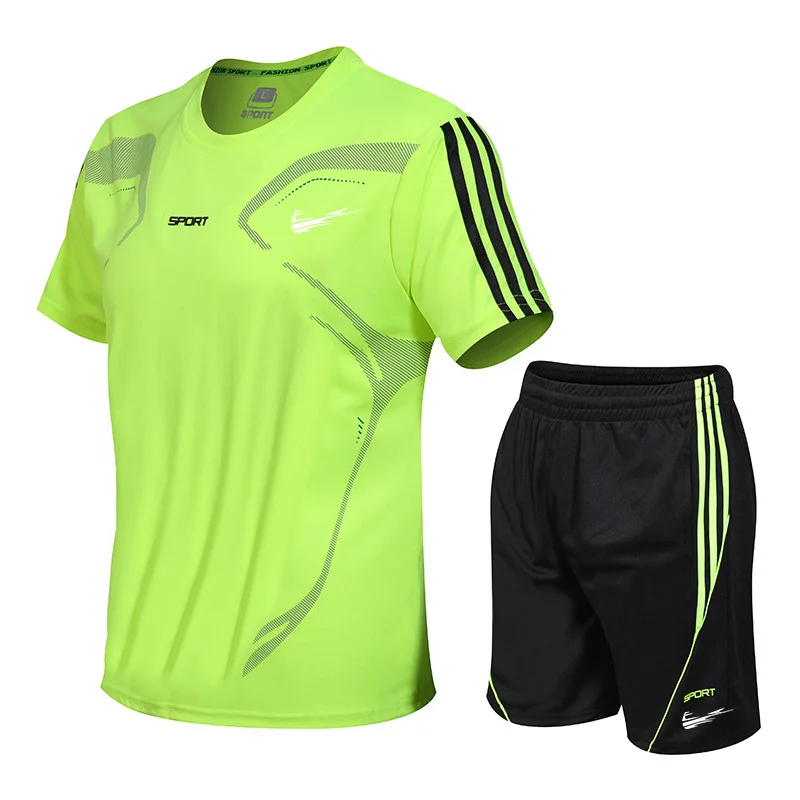 

Brand Men's Sportswear Men Gym Clothing Football Jersey Training Jerseys Jogging Homme Sets Running Sportsman Wear SPORT SUIT