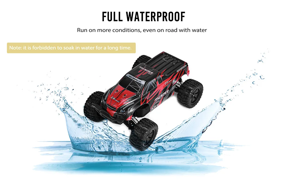 ZD Racing Car ZMT- 10 / 10427- S / 9106 1/10 Brushless 4WD Monster Truck Waterproof 60A ESC Brushless Motor RC Car Toy 60km/h