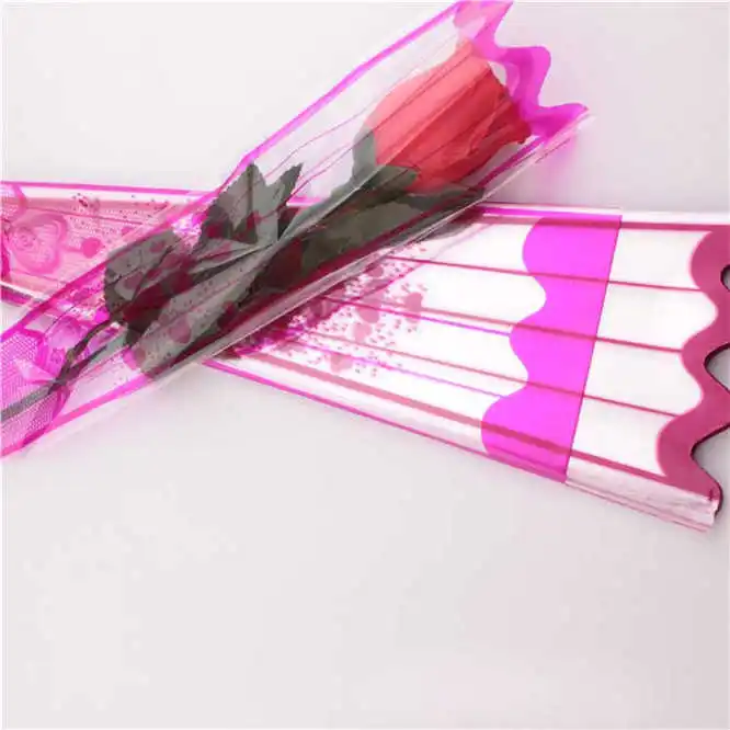 100 шт./компл. цветок сумки Упаковочная коробка сумка для букета ...