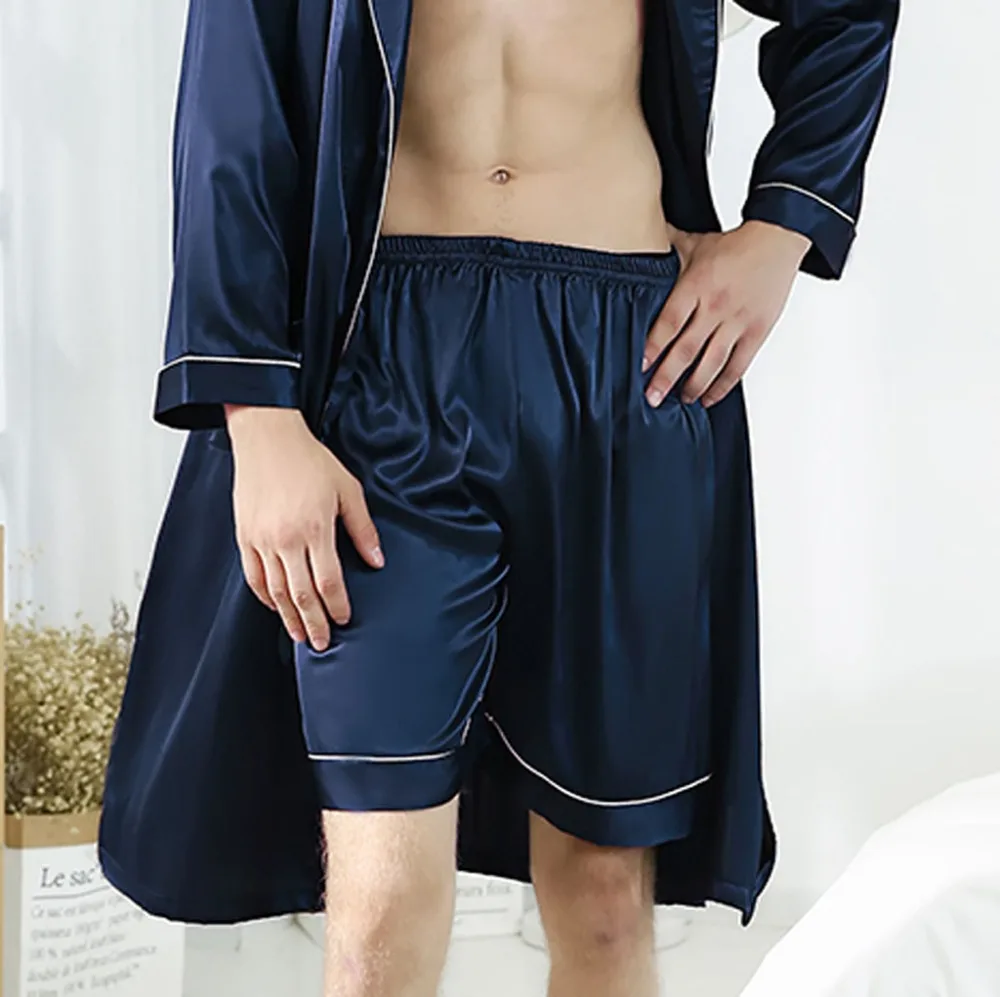 Men Silk Satin Men Sleep Boxer Bottoms Men's Shorts Pajama Sleepwear Homewear Shorts Lounge Male Underwear Pijamas hombre 2019 Men Silk Satin Men Sleep Boxer Bottoms Men's Shorts Pajama Sleepwear Homewear Shorts Lounge Male Underwear Pijamas hombre 2019