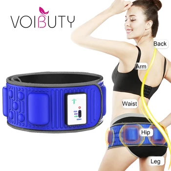 

5 Motor Electric Slimming Belt Fitness Massage Full Body Vibrating Weight Loss Rejection Fat Burning Abdomen Massager Unisex