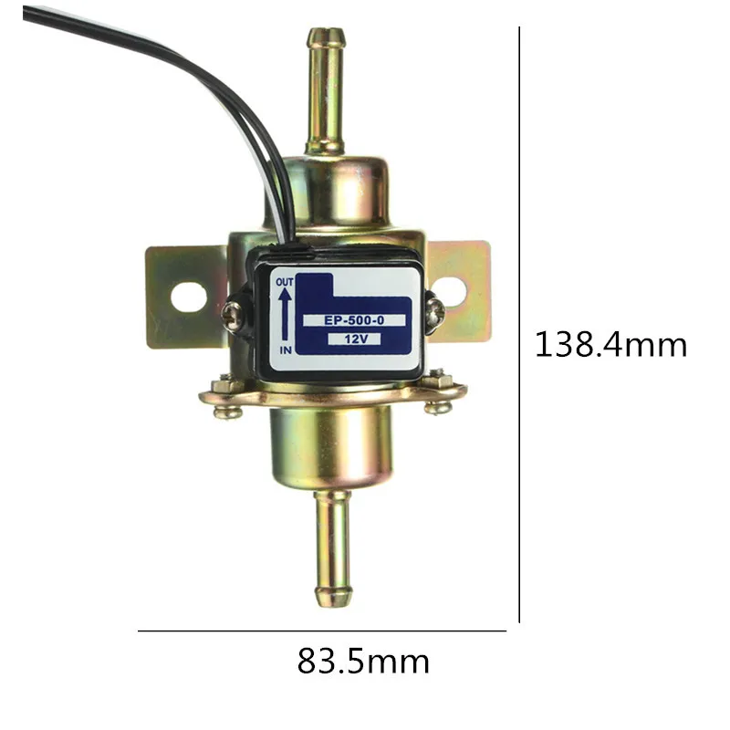 Универсальный низкая Давление Напряжение Электронный Топливный насос газа-Дизель Насосы 12 В