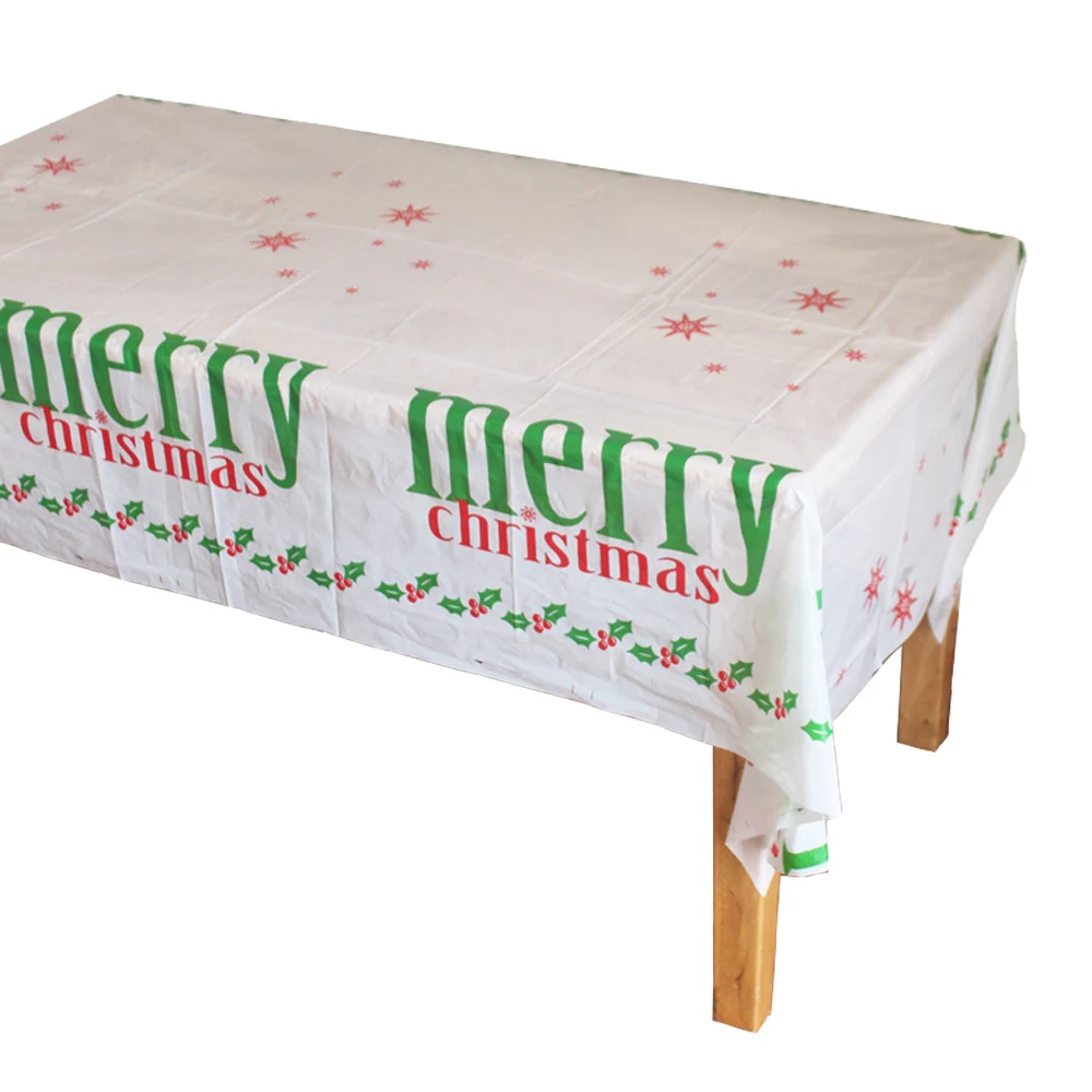 Disposable Plastic Table Cloth Table Cover Tablecloth Waterproof For