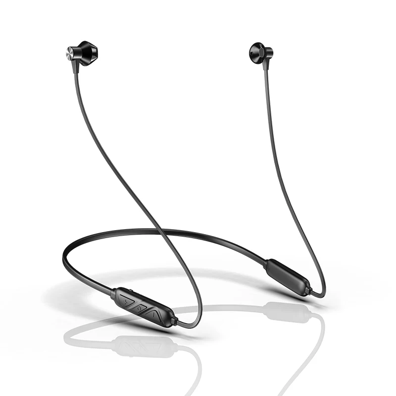 Спортивные Bluetooth Наушники Беспроводные с микрофоном стерео гарнитура регулятор