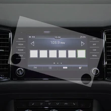 Сталь 8 дюймов для Skoda Kodiaq Karoq 2017-18 Защитная пленка для экрана автомобиля gps навигация закаленное стекло Защита экрана