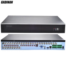 GADINAN 32CH AHDM 720P Hybrid DVR / HVR / NVR 3 IN 1 Two-way Audio 16CH Audio Support 2 HDD Ports Full Real-time Encoding Video