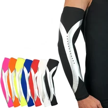 Рукав для рук для велоспорта, пешего туризма, бега, УФ Защита от солнца, грелка для рук, компрессионная эластичная, унисекс, дышащая, для пешего туризма, велосипеда