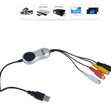 Ezcap USB 2,0 видеозахвата HD видео конвертер рекордер преобразования аналогового видео аудио в цифровой формат для Windows 7 8 10 Win10