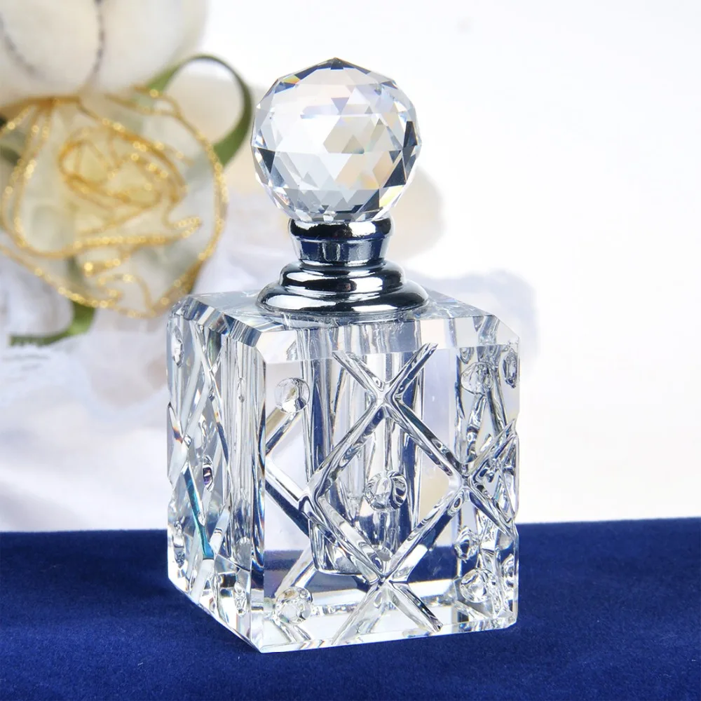 H&D 3ML Clear Unqiue Crystal Glass Crystal Women Օծանելիքի - Մաշկի խնամքի գործիքներ - Լուսանկար 2